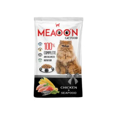MEAOON CAT FOOD 400GM CHICKEN & SEA FOOD