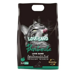 MEAOON LOVE SAND BENTONITE CAT LTR 5L BABY POWDER