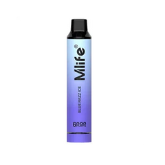 MLIFE DISPISABLE VAPE 10ML BLUE RAZZ ICE
