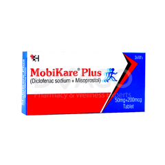 MOBIKARE TAB PLUS 50+200MG