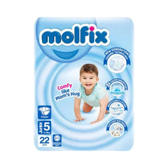 MOLFIX DIAPERS JUNIOR 22PCS