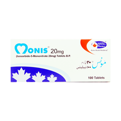 MONIS TAB 20MG 100S