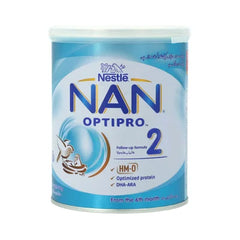 NAN 2 MILK POWDER 400GM TIN
