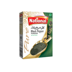 NATIONAL POWDER 50GM BLACK PEPPER