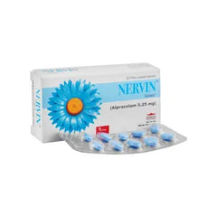 NERVIN TAB 0.25MG******(RX)