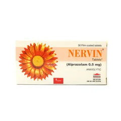 NERVIN TAB 0.5MG******(RX)