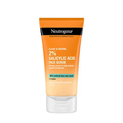 NEUTROGENA FACE SCRUB 150ML CLEAR & DEFEND