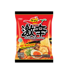 NISSIN RAMEN NOODLES 118GM HOT CHICKEN