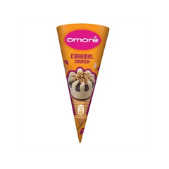 OMORE CARAMEL CRUNCH MINI CONE