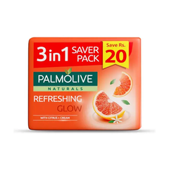 PALMOLIVE SOAP 3PCS BUNDLE PACK 98GM ORANGE
