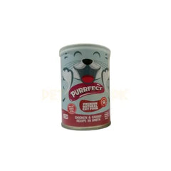 PURRFECT CAT FOOD CHICKEN & CARROT 400G TIN