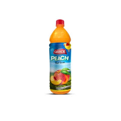 QUICE JUICE 1LTR PEACH BOTTLE