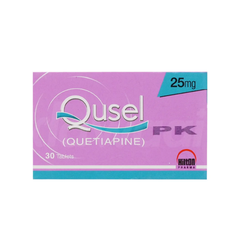 QUSEL TAB 25MG