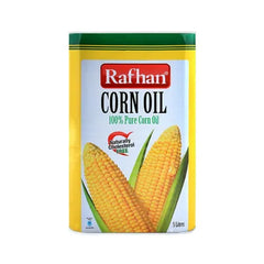 RAFHAN CORN OIL 5LITRE TIN
