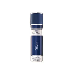 ROYAL MIRAGE BODY SPRAY 200ML SILVER