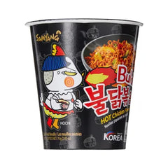 SAMYANG RAMEN HOT CHICKEN FLAVOR 80GM CUP BLACK