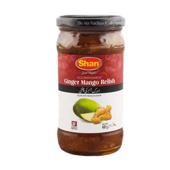 SHAN CHUTNEY 400GM GINGER MANGO