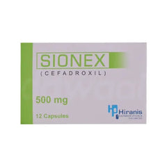 SIONEX TAB BD 500MG