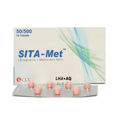 SITAMET TAB 50/500MG
