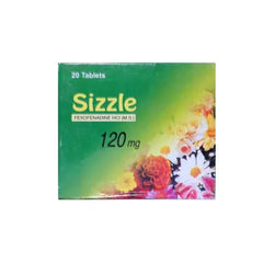 SIZZLE TAB 120MG