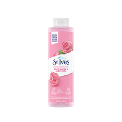 ST IVES BODYWASH 473ML ROSE WATER & ALOE VERA