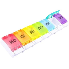 TABLET PILL ORGANIZER BOX 07 DAYS 07 COMPARTMENT RIGHT DOSE