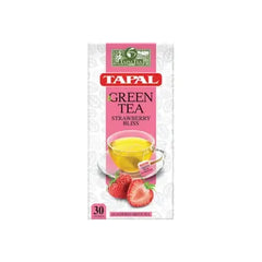 TAPAL GREEN TEA STRAWBERRY BLIS 30PCS BAGS 45GM
