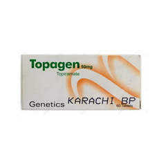 TOPAGEN TAB 50MG************