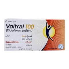 VOLTRAL SUPPOSETRIES 100MG IMP (FRIDGE ITEM)