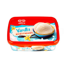 WALLS ICE CREAM TUB 1000ML VANILLA