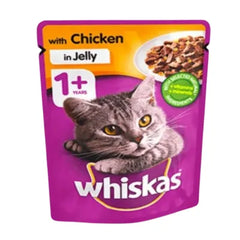 WHISKAS CAT FOOD 100GM POUCH MIX