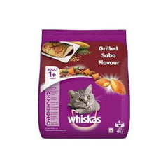 WHISKAS CAT FOOD 480GM GRILLED SABA