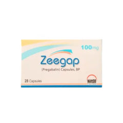 ZEEGAP CAP 100MG 28S