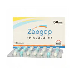 ZEEGAP CAP 50MG 28S