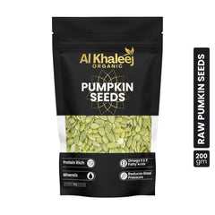 ALKHALEEJ ORGANIC PUMPKIN SEEDS 200GM