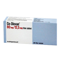 CODIOVAN TAB 80/12.5MG ****