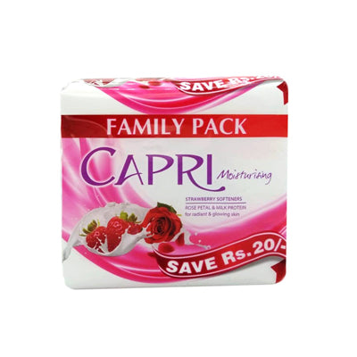 CAPRI SOAP 150GM 3PCS PINK