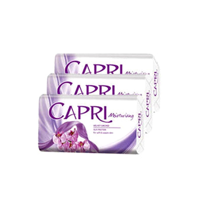 CAPRI SOAP 120GM 3PCS PURPLE