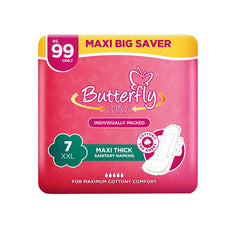 BUTTERFLY PADS MAXI BIG SAVER 7PCS XXL