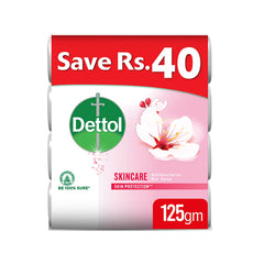 DETTOL SOAP BUNDLE PACK 125GM 4PCS SKINCARE