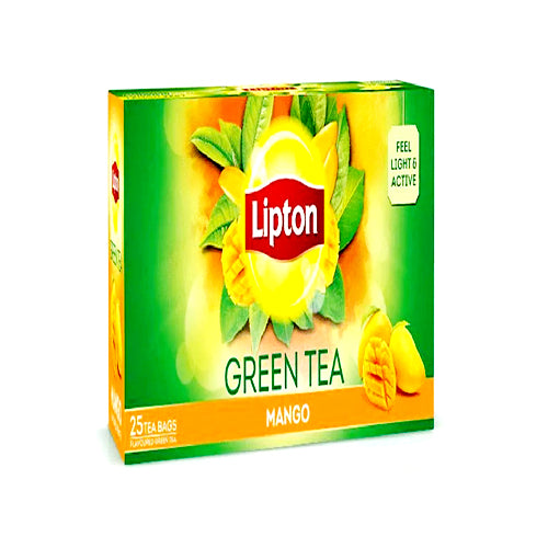 LIPTON GREEN TEA BOX 25PCS MANGO