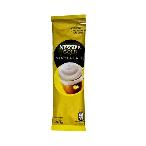 NESCAFE COFFEE GOLD 18.5GM VANILLA LATTE