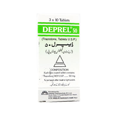 DEPREL TAB 50MG******(RX)