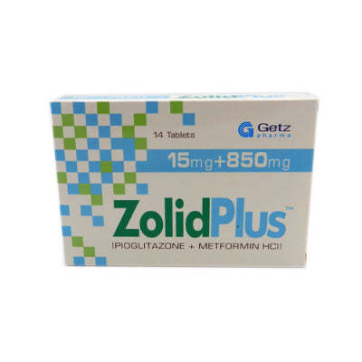 ZOLID TAB PLUS 15/850MG