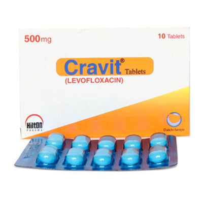 CRAVIT TAB 500MG ***