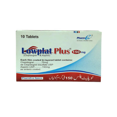 LOWPLAT TAB PLUS 75/150MG
