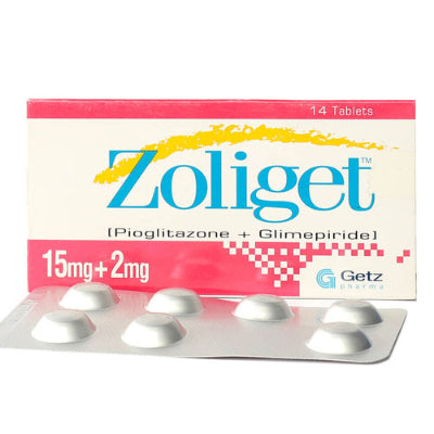 ZOLIGET TAB 15/2MG