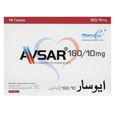 AVSAR TAB 160/10MG
