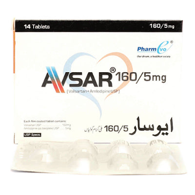 AVSAR TAB 160/5MG