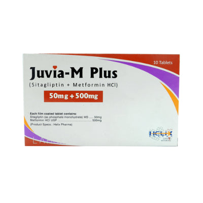 JUVIA TAB M PLUS 50/500MG